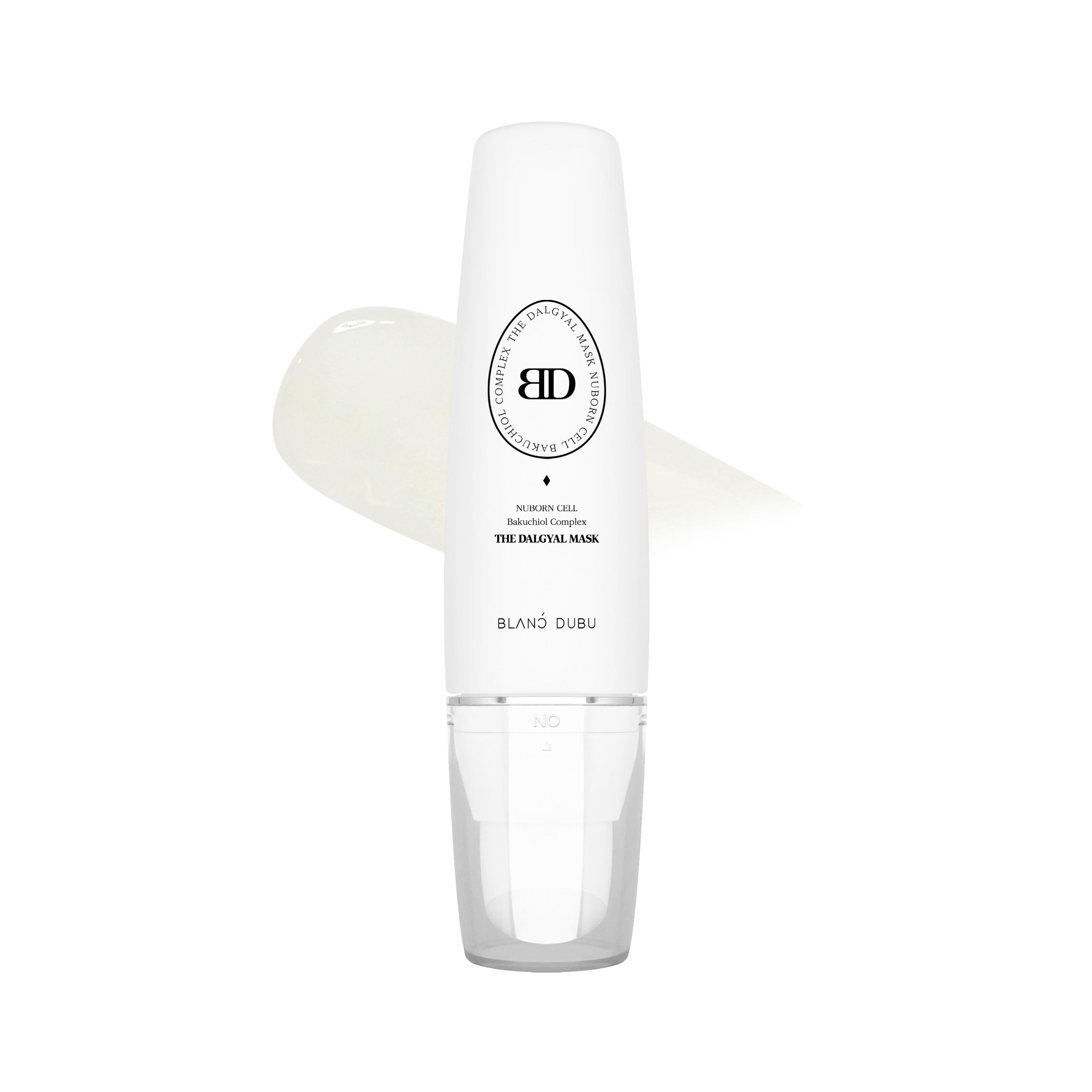 [Blanc Dubu] Nuborn Cell Dalgyal Mask | Korean Collagen Face Mask with Bakuchiol Serum | Hydrating Peel Off Mask | Glass Skin Face Mask 65ml (2.19 fl oz)