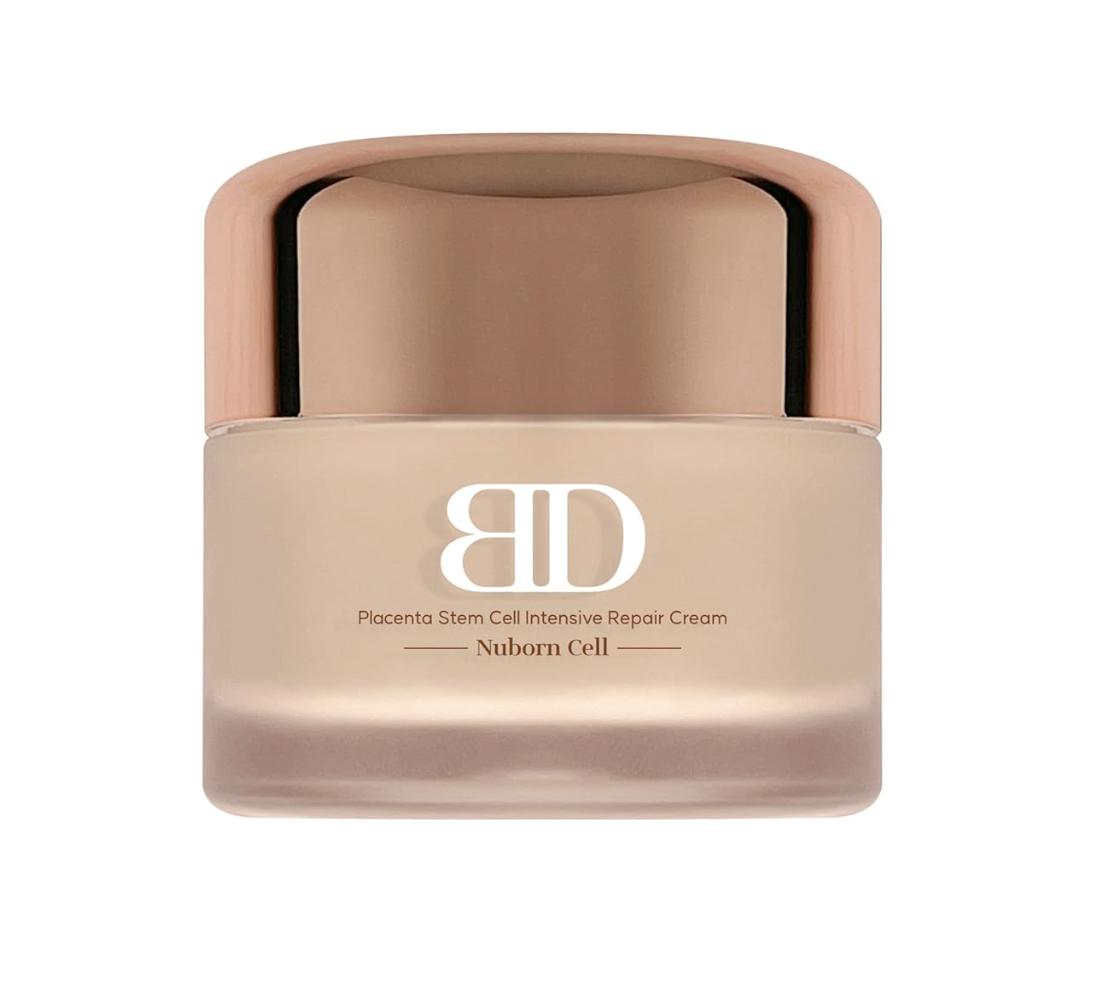 [LIVE AUCTION EXCLUSIVE] Nuborn Cell Placenta Stem Cell Intensive Repair Cream | Dragon Blood Cream with Placental Extract | Collagen Korean Skin Care for Glass Skin 50ml (1.69 fl oz)